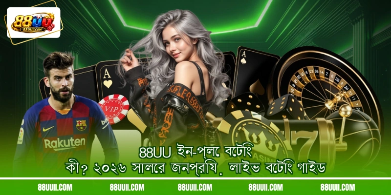 88UU ইন-প্লে বেটিং কী? ২০২৬ সালের জনপ্রিয় লাইভ বেটিং গাইড