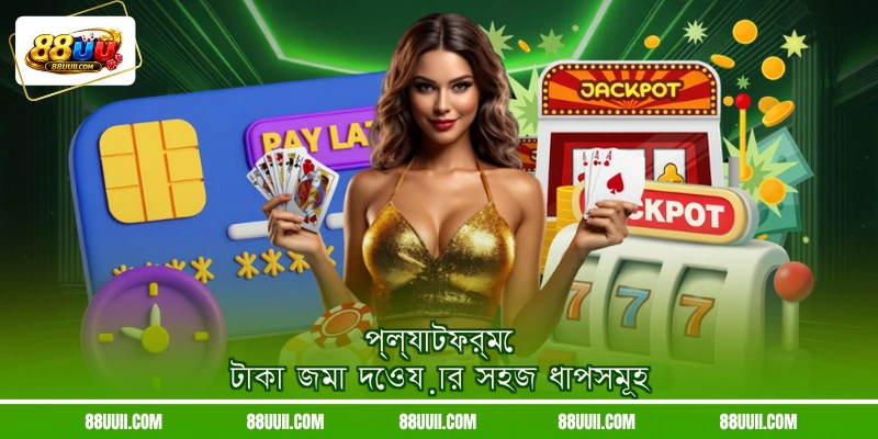 প্ল্যাটফর্মে টাকা জমা দেওয়ার সহজ ধাপসমূহ