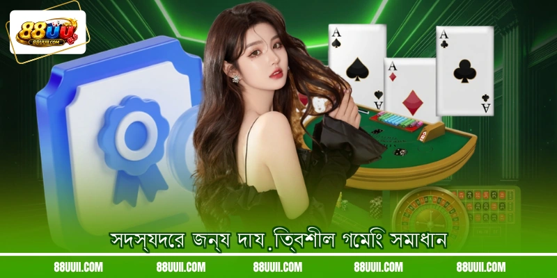 সদস্যদের জন্য দায়িত্বশীল গেমিং সমাধান