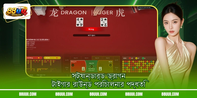 স্ট্যান্ডার্ড ড্রাগন টাইগার রাউন্ড পরিচালনার পদ্ধতি